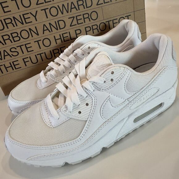 Nike Shoes - *NEW* Women's Nike Air Max 90 Triple White (DH8010 100) Size 8